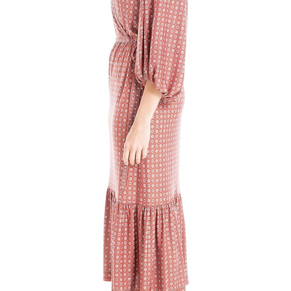 Sale ‼️NWOT-MAX STUDIO Puff Sleeve Wrap Midi Dress- NWOT - Picture 3 of 3